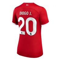 Dres Liverpool Diogo Jota #20 Domáci pre Ženy 2023-24 Krátky Rukáv
